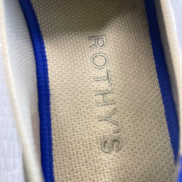 Rothy's The Original Slip-On Sneakers Sand Beige SZ 7 Textile Comfort Casual - Picture 6 of 6